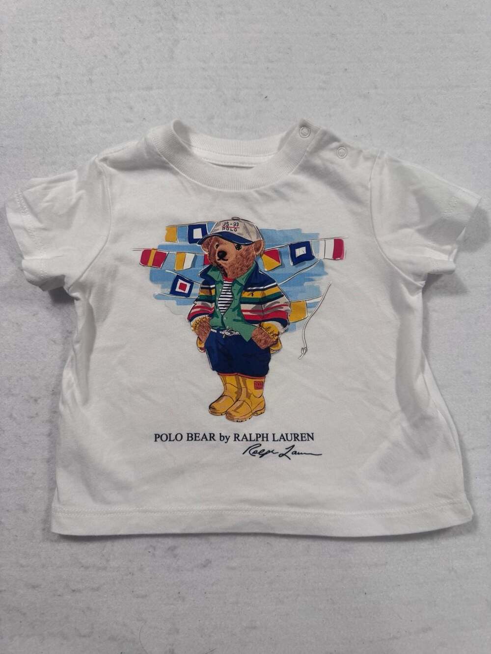 Polo Ralph Lauren Polo Bear Jersey T-Shirt Baby Size 3M